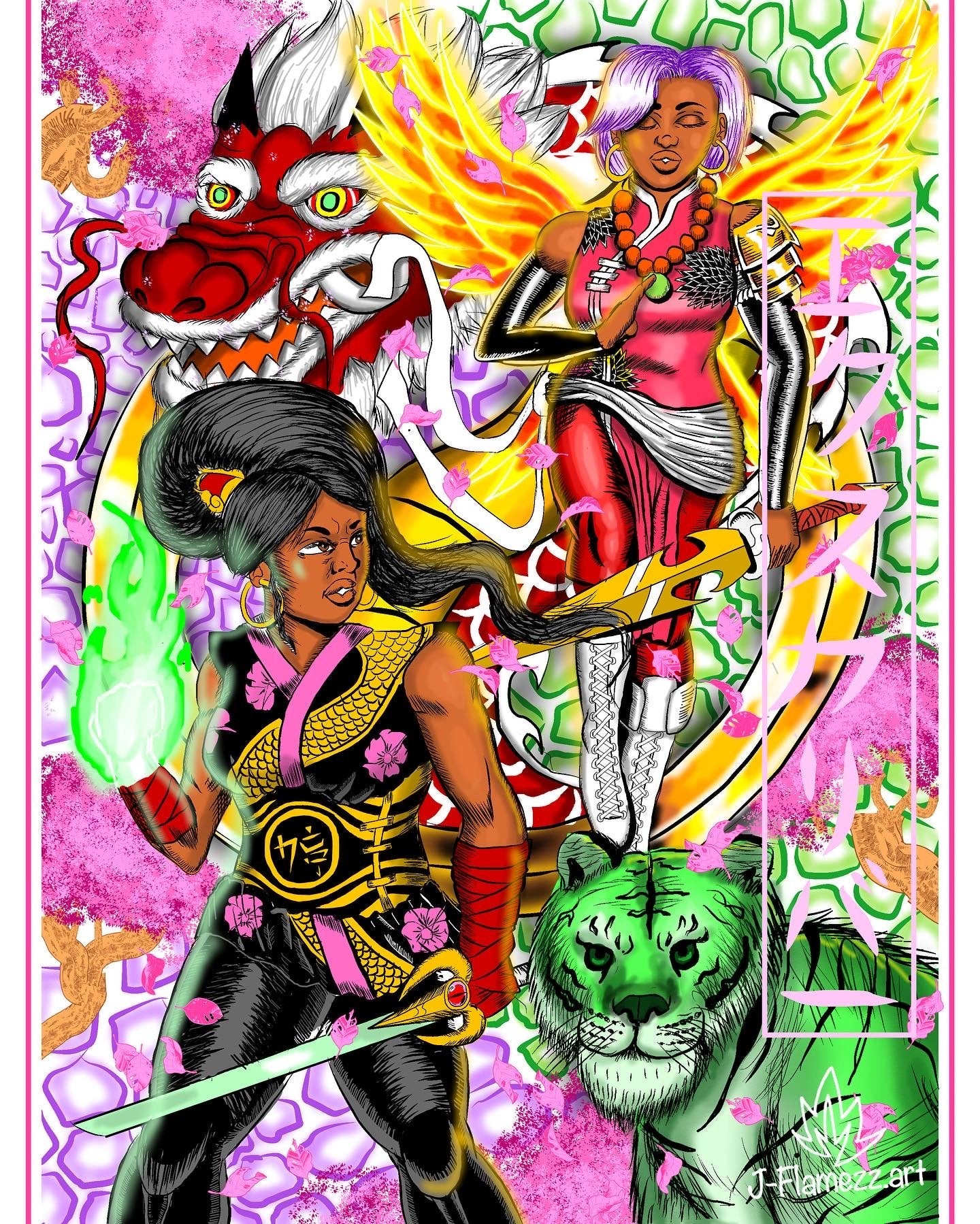 Lotus Dragons