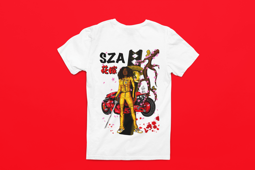 SZA KILL BILL WHITE