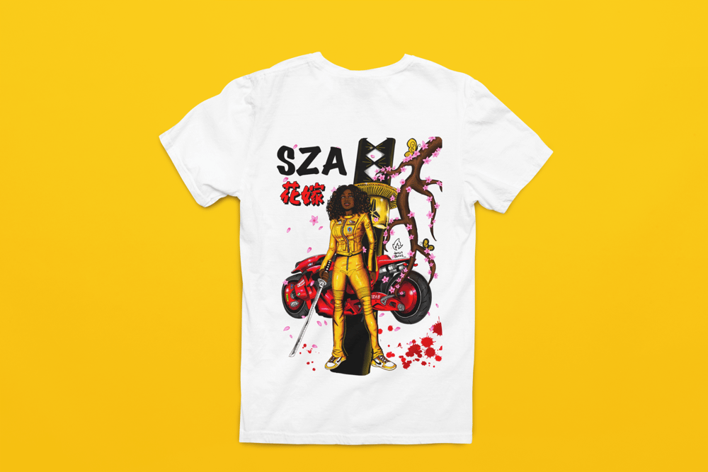 SZA KILL BILL WHITE