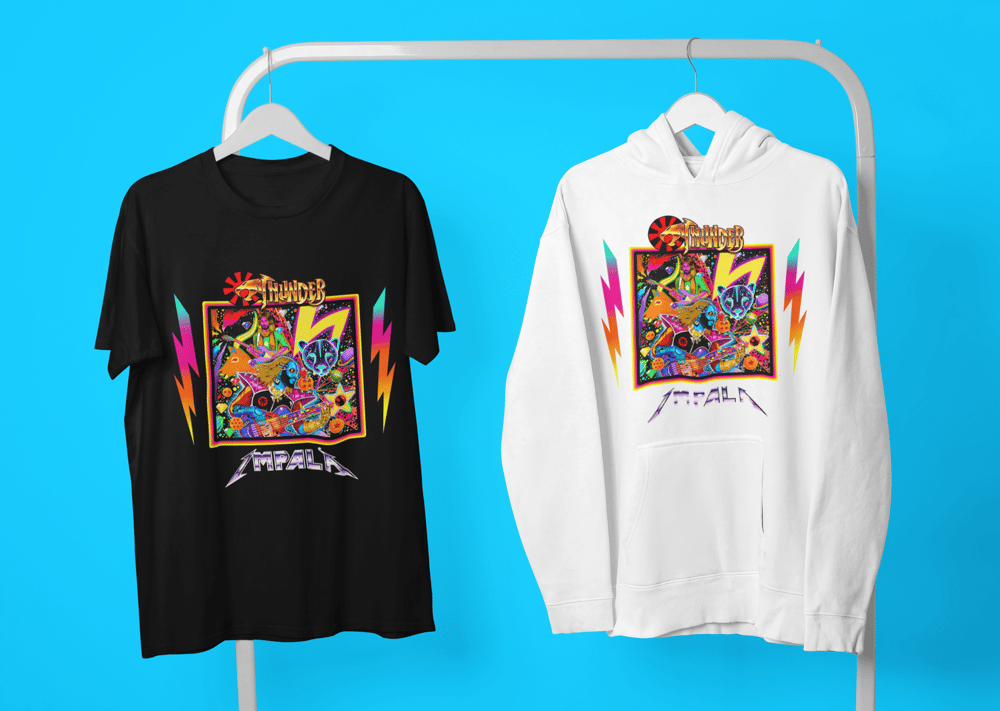 THUNDER IMPALA HOODIE WHITE